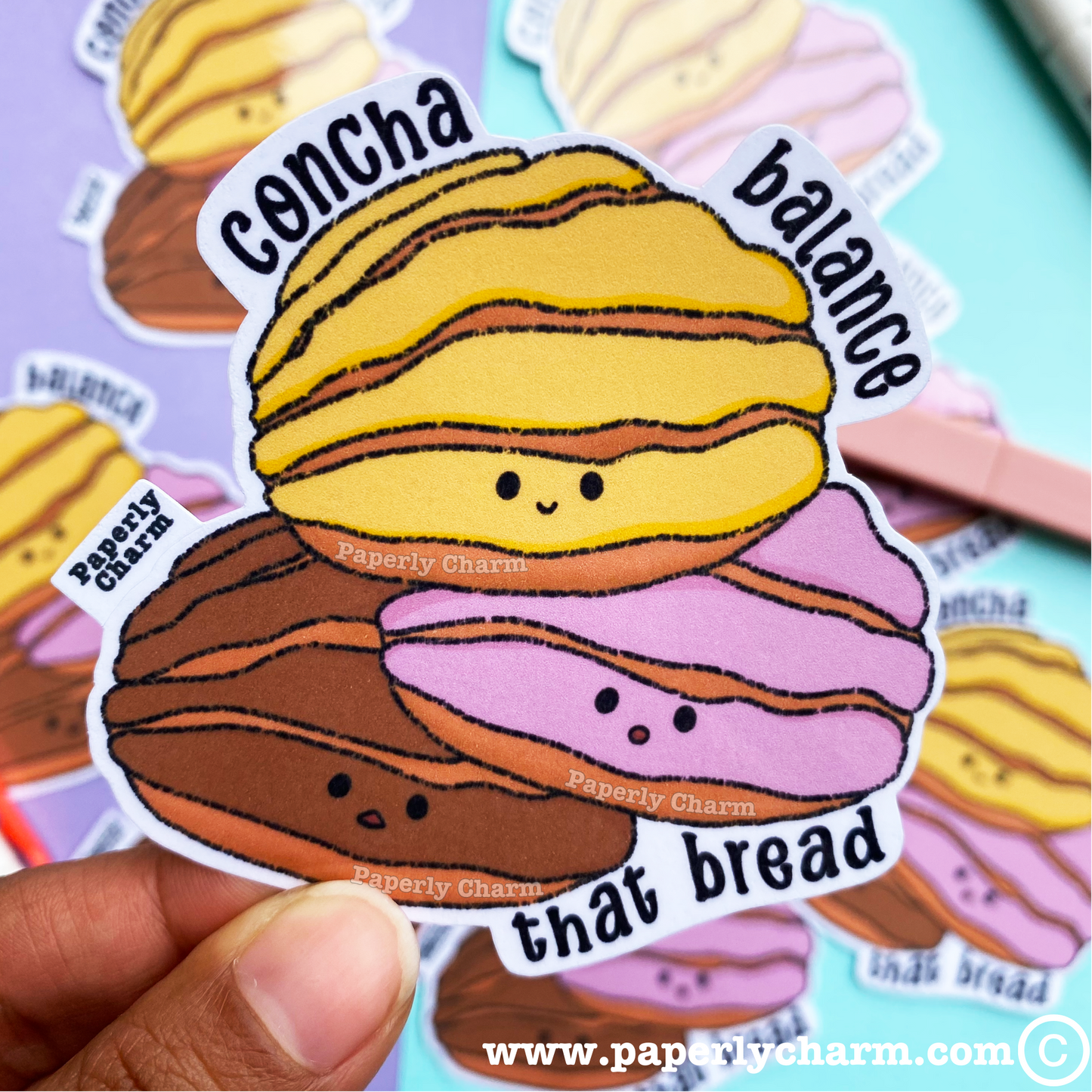 D3. Concha Balance that Bread Die-Cut