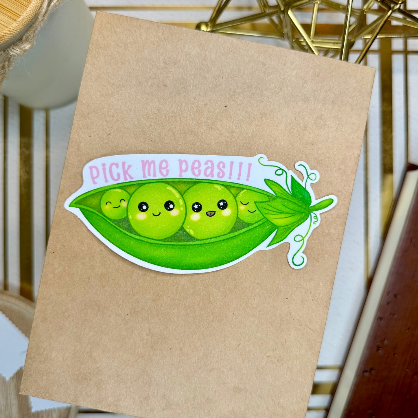 D5. Pick Me Peas Die-Cut